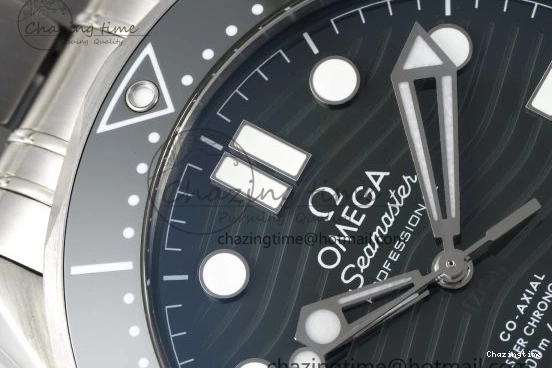 0322 Seamaster Diver 300M ZF 1:1 Best Edition Green Ceramic Green Dial on SS Bracelet A BestValue 7825